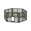 i.Pet Dog Playpen Enclosure 6 Panel Pet Fence Plastic Play Pen