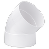 Holman 150mm 45° Female And Female PVC Stormwater Elbow