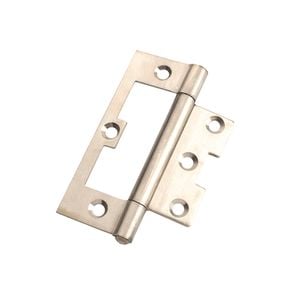 Lane 100 x 65 x 2mm Satin Stainless Steel Loose Pin Durasmooth Non Mortise Hinge