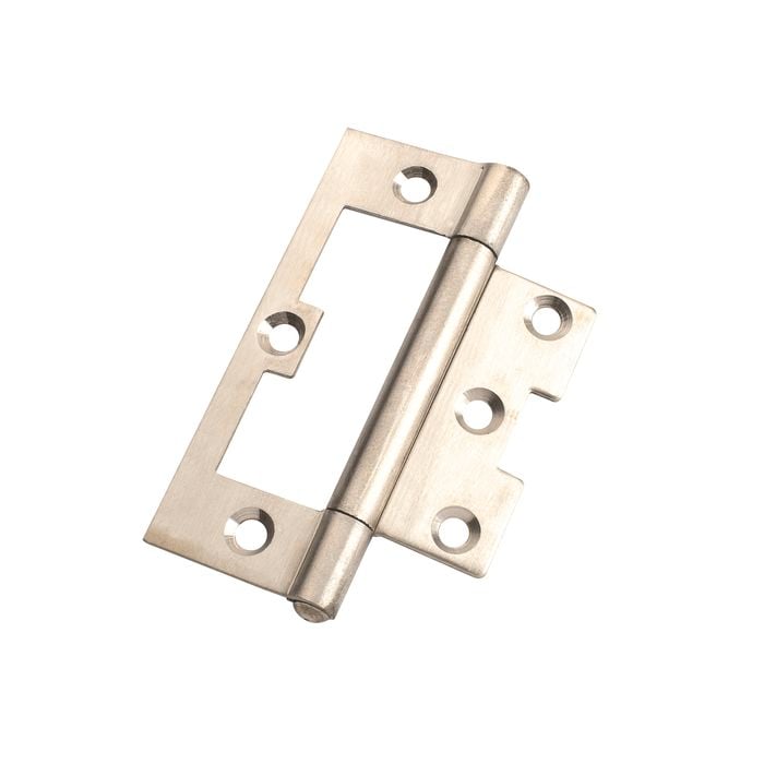 Lane 100 x 65 x 2mm Satin Stainless Steel Loose Pin Durasmooth Non Mortise Hinge