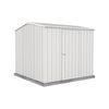 Absco Sheds 2.26 x 2.26 x 2.0m Surfmist Premier Single Door Garden Shed