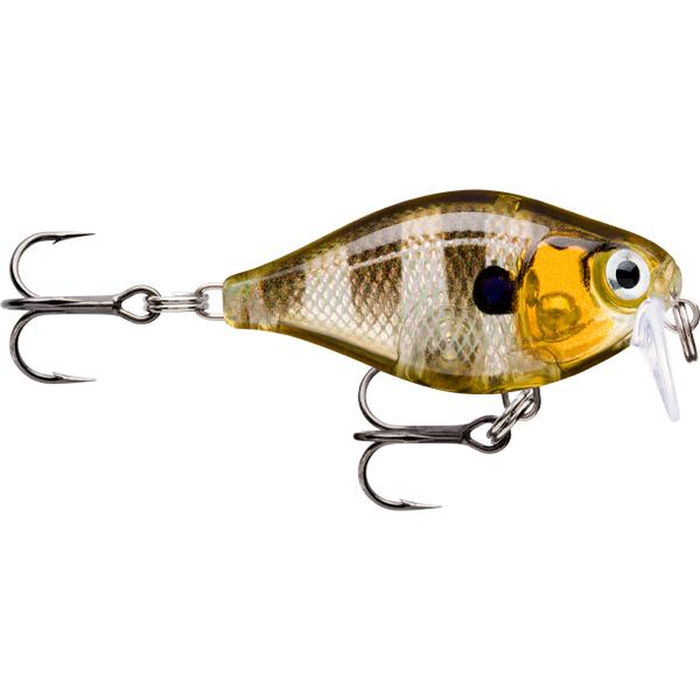 Rapala XLight Finesse Crank Shallow Runner Hard Body Fishing Lure Glassy Gill UV