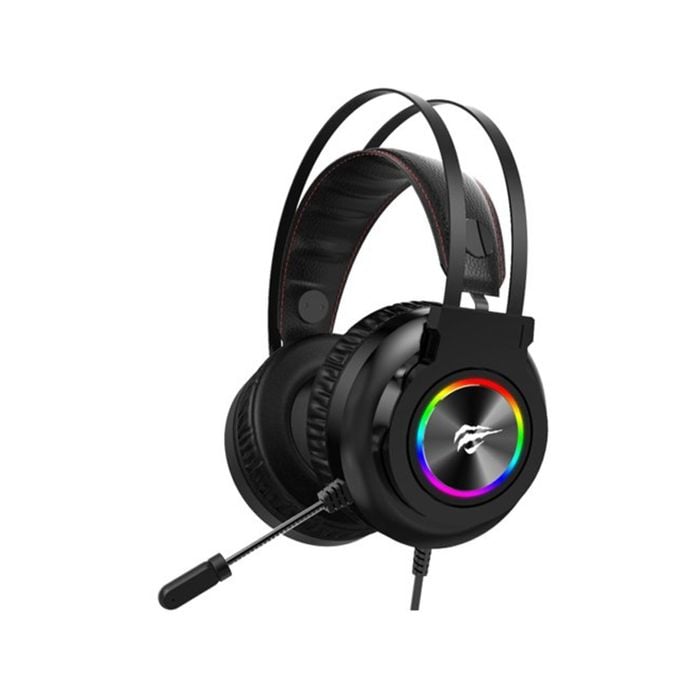 Havit H654D RGB Gaming Headset Microphone 3.5mm AUX USB Headphone