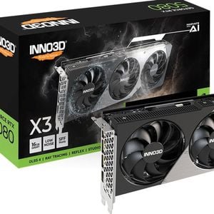 Inno3d Nvidia Geforce Rtx 5080 X3 16gb Gddr7 2617 Mhz Boost Clock, Ram 30 Gbps, 3x Dp, 1xhdmi 300x116x41mm Dual Slot