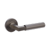 Zanda Graphite Nickel Zurich Knurled Privacy Set 