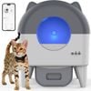 Advwin 90L Self Cleaning Cat Litter Box with Litter Mat Smart App Control