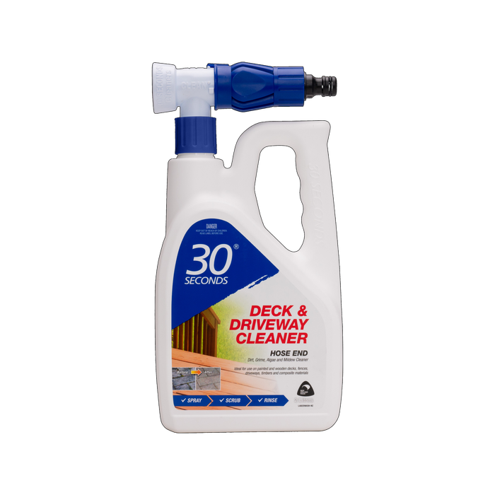 30 Seconds 2L Deck And Driveway Cleaner With Hose End - Bunnings New ...