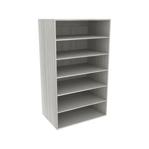 Lugna 1536 x 900 x 580mm Mist 5 Shelf Storage Cabinet
