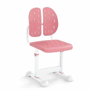 Costway Children Study Chair Kids Desk Chair Computer Chair Gift Pink