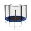 fitnessLAB Trampoline Round Outdoor Playground Trampolines Safety Net & Ladder