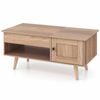 Costway Lift-Top Coffe Table Wooden Coffee Table Hidden Storage Cabinet Natural