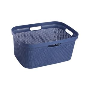 Ezy Storage 50L Blue Mode Laundry Basket