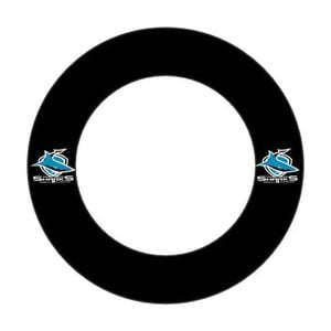 NRL Sharks Dartboard Surround Cronulla Team Dessign Universal Fit