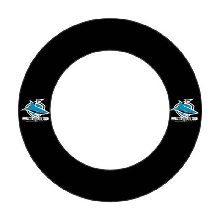 NRL Sharks Dartboard Surround Cronulla Team Dessign Universal Fit
