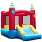 Costway Kids Inflatable Jumping Castle Bouncer -  No Blower