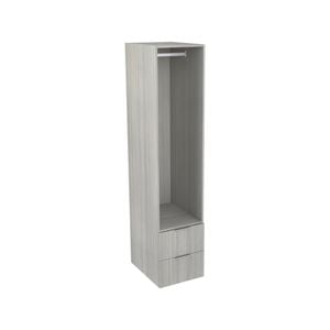 Lugna 2048 x 450 x 580mm Mist Hanging 2 Drawer Storage Cabinet