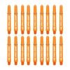 18pc Target Pro Grip Nylon Shaft Replacement Dart Accessory Intermediate Orng