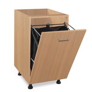 Flatpax Utility 450mm Woodgrain Linen Chute Cupboard