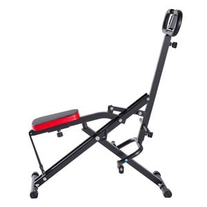 VEVOR Squat Machine Black with 3 High-Strength Resistance Bands for Leg Muscle Training