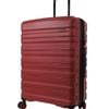 Pierre Cardin 4 Wheel Medium Hard-shell Suitcase Travel Luggage 70cm Red