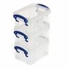 Really Useful Box - 0.3 Litre Clear (Pack of 25)