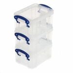 Really Useful Box - 0.3 Litre Clear (Pack of 25)