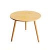 SOGA 60x60 Walnut Side Table