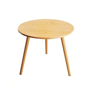 SOGA 60x60 Walnut Side Table