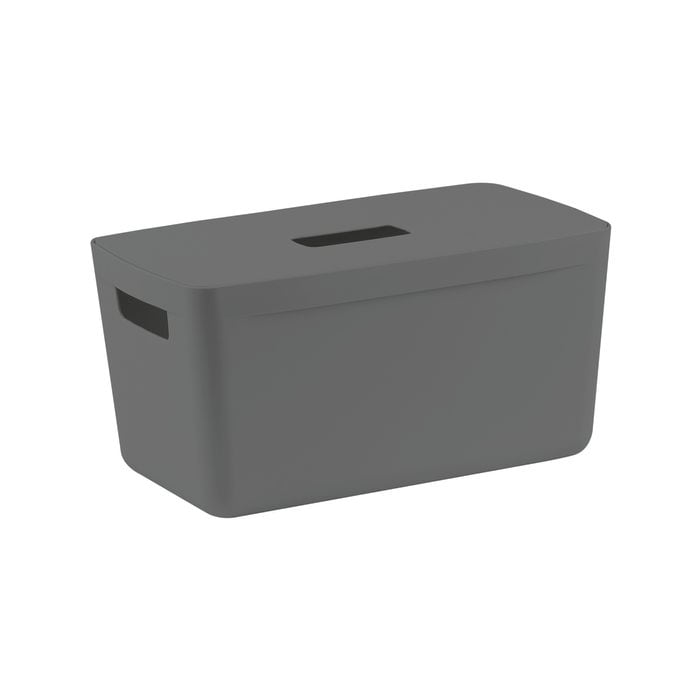 Inabox 8L Barn Grey Modular Storage Container