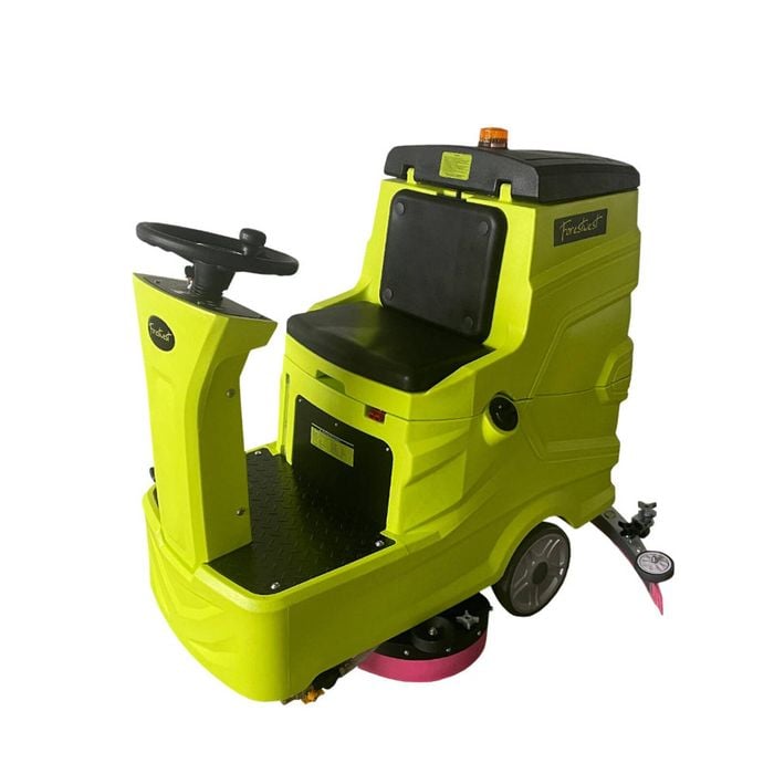 Forestwest 700mm Double Brush Floor Scrubber, Battery Powered, Ride-on Floor Scrubber