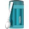 Vacuum Insulated Food Jar 470ml Teal 8.9x8.9x16.2cm Thermos