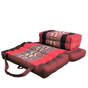 Cushion Cover-Coastal Fringe Natural-Seminyak Blush-45cm x 45cm