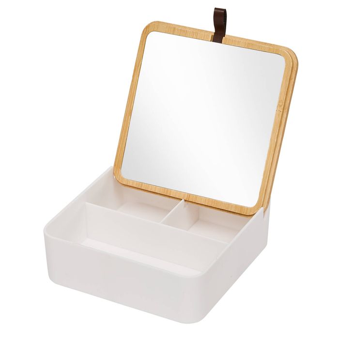 Housemate Cosmetic Organiser With Mirror