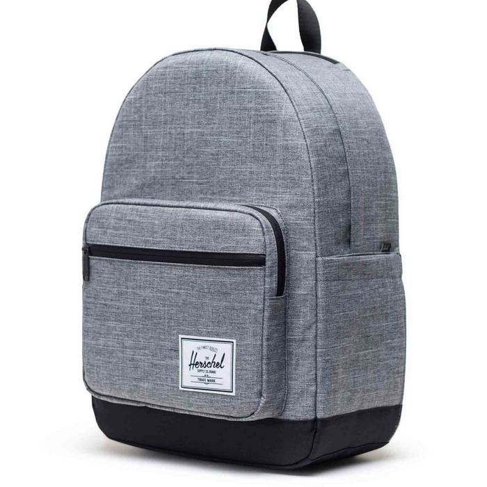 Herschel 25L Pop Quiz Backpack  w/ 15" Laptop Sleeve in Raven Crosshatch