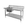 SSBD7-1800L/A - Left Inlet Single Sink Dishwasher Bench