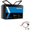 Gentrax 12v 100ah Lithium Battery + 3x 1m 25a Fuse Cable