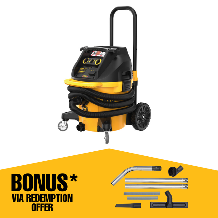 DeWALT 38L 1400W M Class Corded Dust Extractor - DWV905M-XE