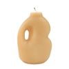 Urban Abstract 15cm Vanilla Scented Candle Home Fragrance - Honey