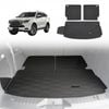 AUSGO Boot Liner for ISUZU MU-X MUX 2021-Onwards 3-Piece Set Cargo Trunk Mat Boot Mat