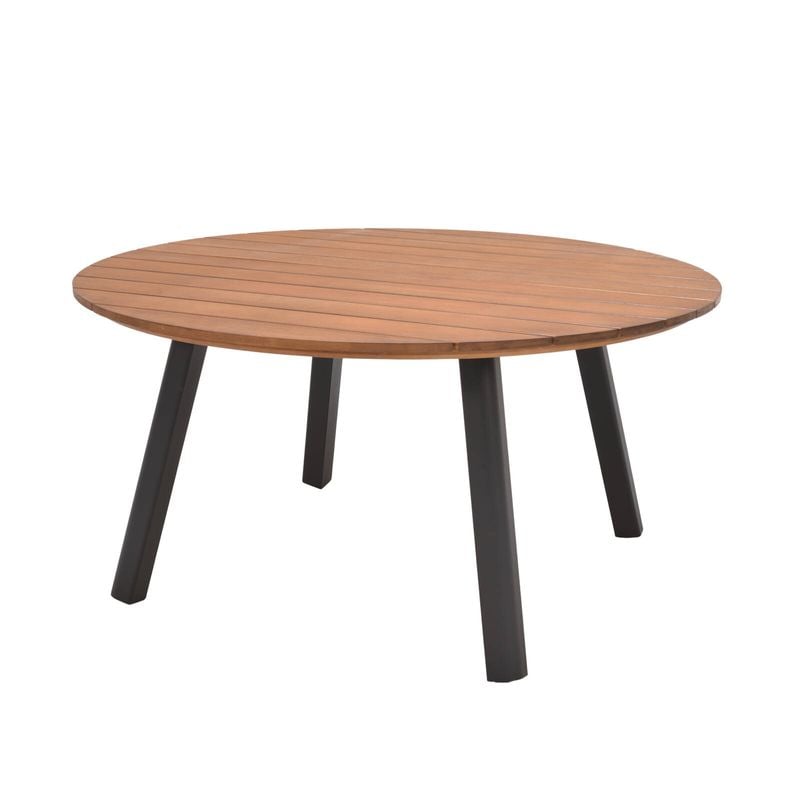 Mimosa 150cm Charcoal Rhone Aluminium Round Dining Table