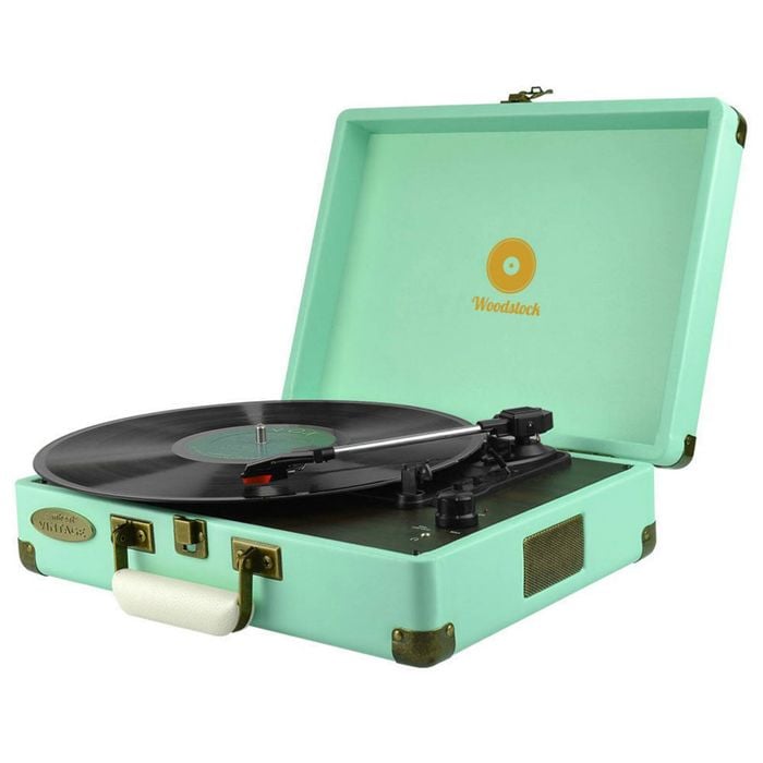 mbeat Woodstock Retro Turntable