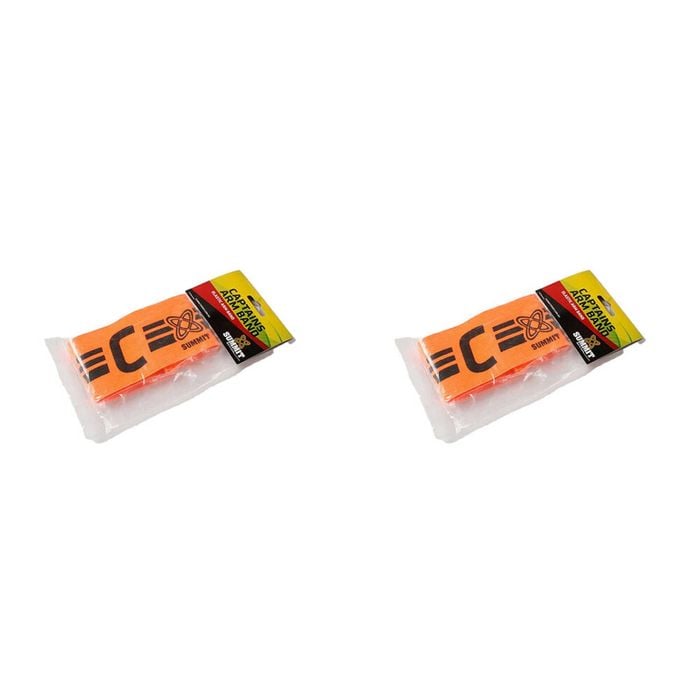 2PK Summit Global Elastic Football/Soccer Captain's Armband - Orange