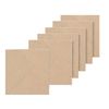 BOOC [6PK] 3D Wood Grain Acoustic Panels Linear Stripe Tiles - 60x60x0.9cm
