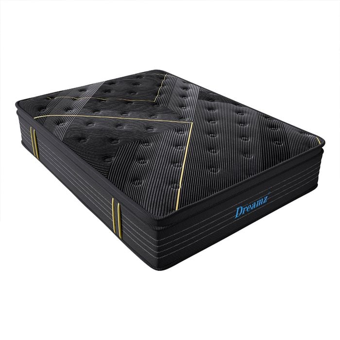 Dreamz SUMMIT 35CM Bamboo Euro Top Egg Foam Spring Mattress - Super King
