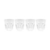 6x 4pc Partyware Reusable Drinking Tumbler Cup Set 210ml Clear