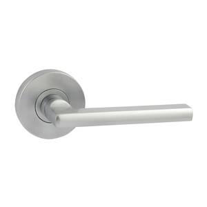 Schlage Satin Chrome Plate Element Series Lianna Dummy Lever