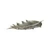 Ssh Collection Oak Large 51cm Long Decorative Leaf - Nickel