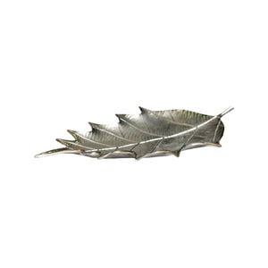 Ssh Collection Oak Large 51cm Long Decorative Leaf - Nickel