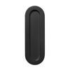 Lemaar 150 x 50mm Matte Black Radius Flush Pull