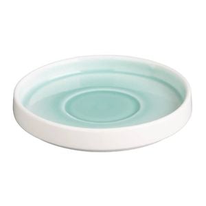 Olympia Fondant Saucers Mint 136mm 6 Pack